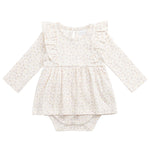 Organic Cotton Vivienne Playsuit - Aries Mauve