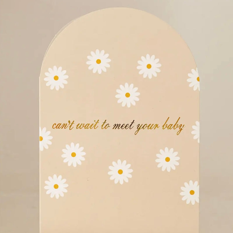 Greetings Card- Cant Wait to Meet Your Baby