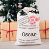 North Pole Santa Sack - Plain Font