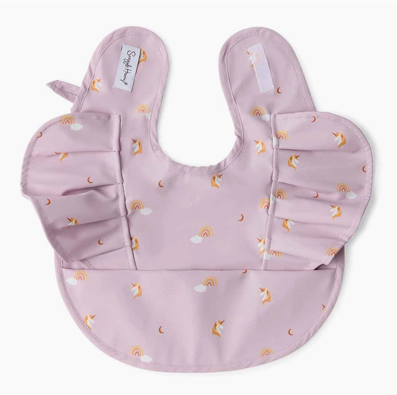 Unicorn Frill Snuggle Bib