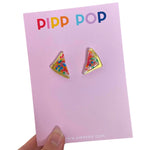 Fairy Bread Stud Earrings