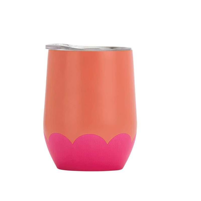 Wine Tumbler - Double Walled + Stainless Steel