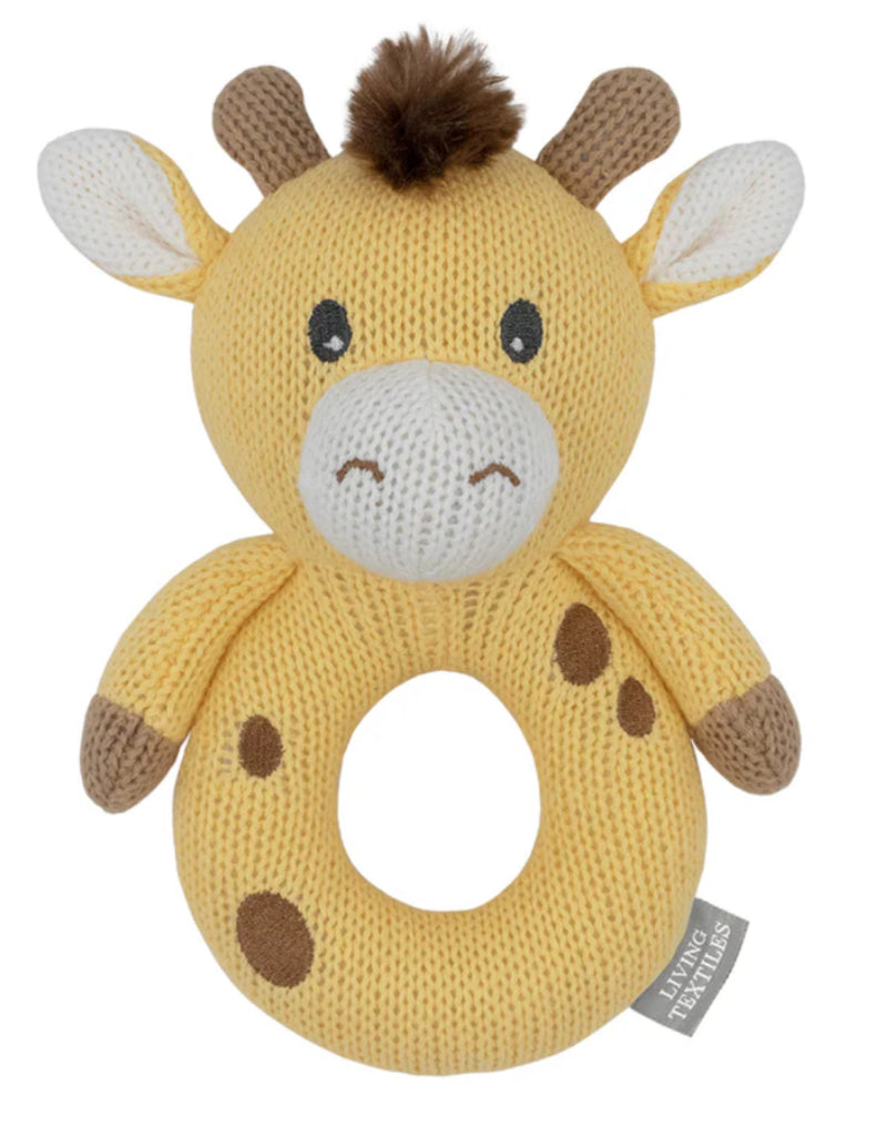 Knitted Animal Rattle