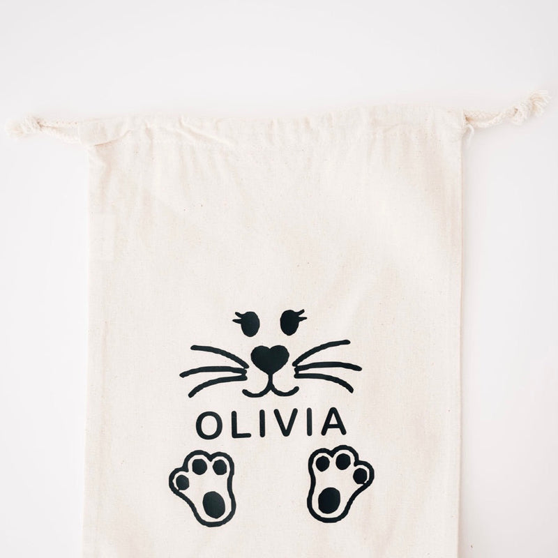Personalised Name Easter Bag - Girls