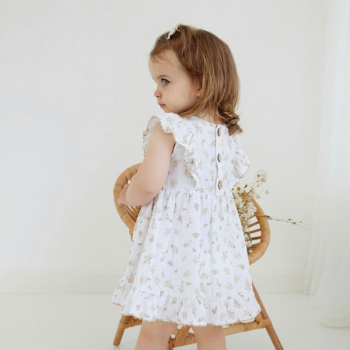 Sable Muslin Dress