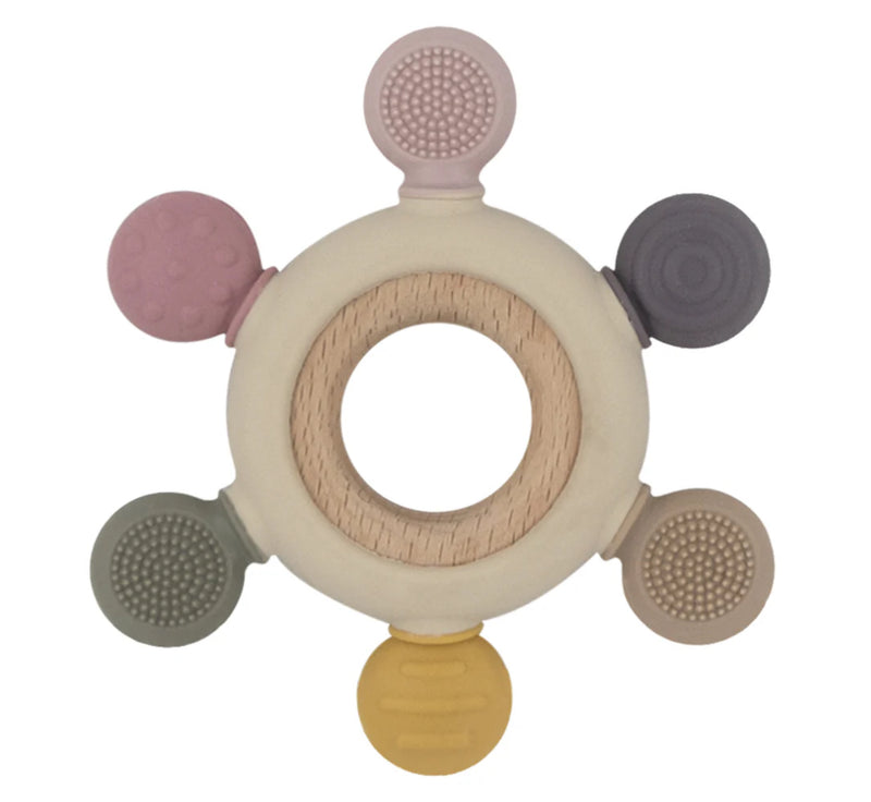 Multi-Surface Teething Wheel