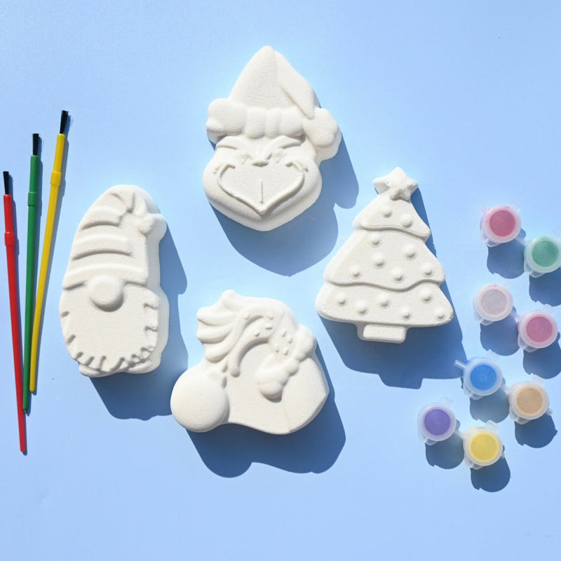 Christmas Paint Your Own Bath Bomb