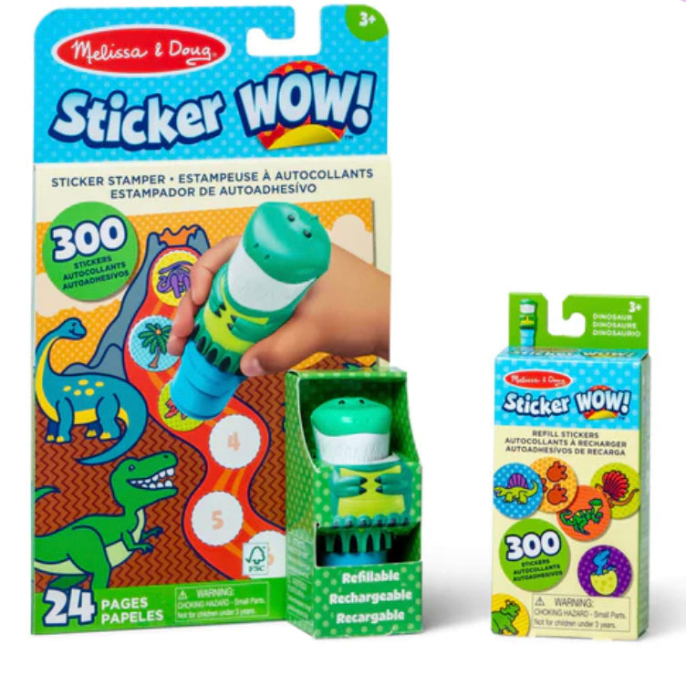 Sticker WOW! Activity Pad Set- Dinosaur