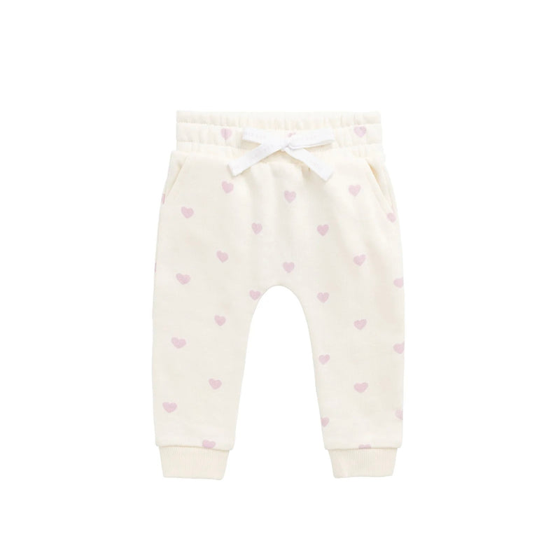 Organic Cotton Lilith Track Pant - Mon Amour Lotus