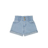 Grace Short- Washed Denim