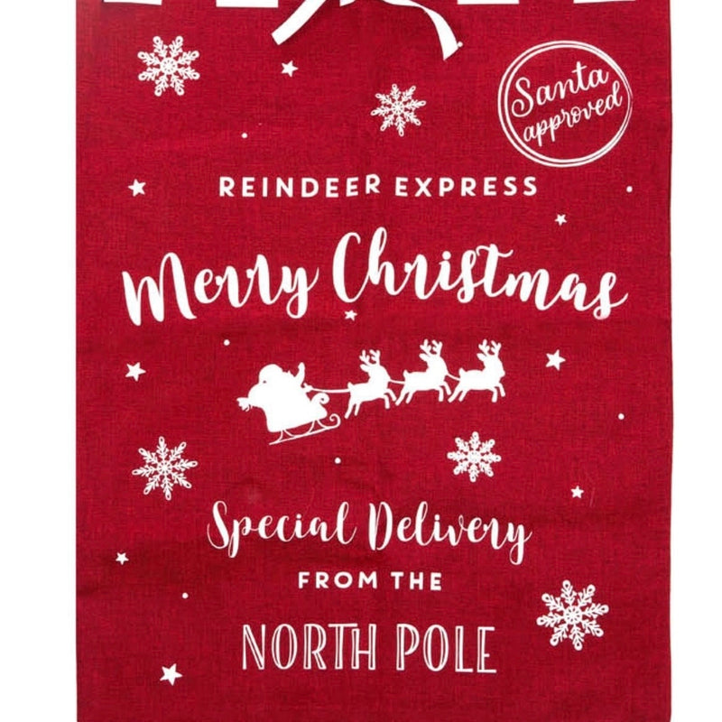 Hessian Christmas Sack