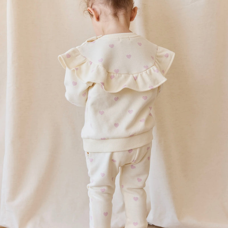 Organic Cotton Lilith Track Pant - Mon Amour Lotus
