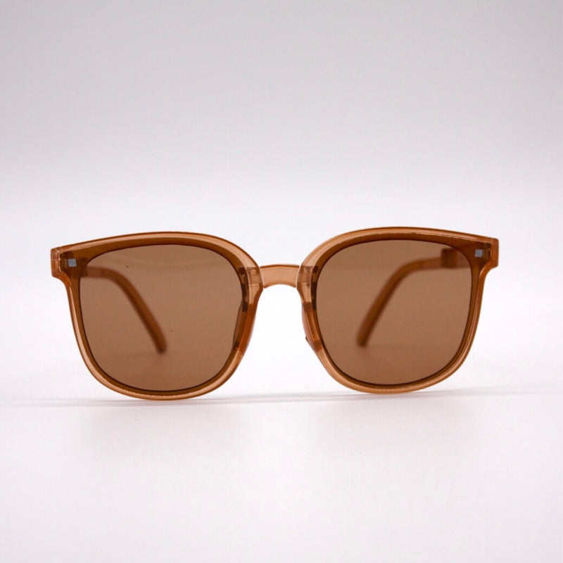 Foldable Sunglasses - Light Brown