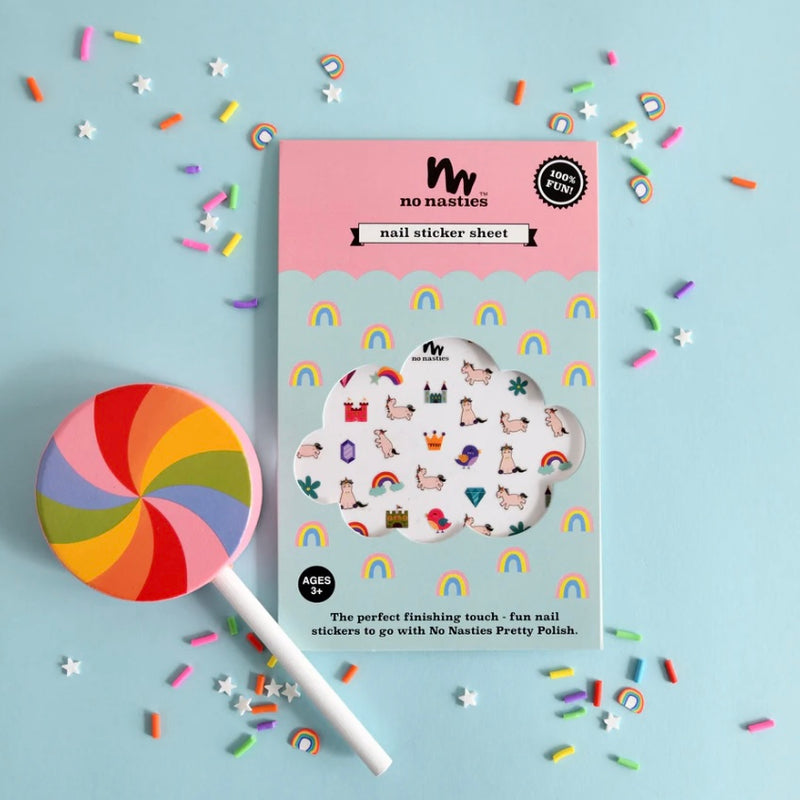 No Nasties Kids Nail Stickers