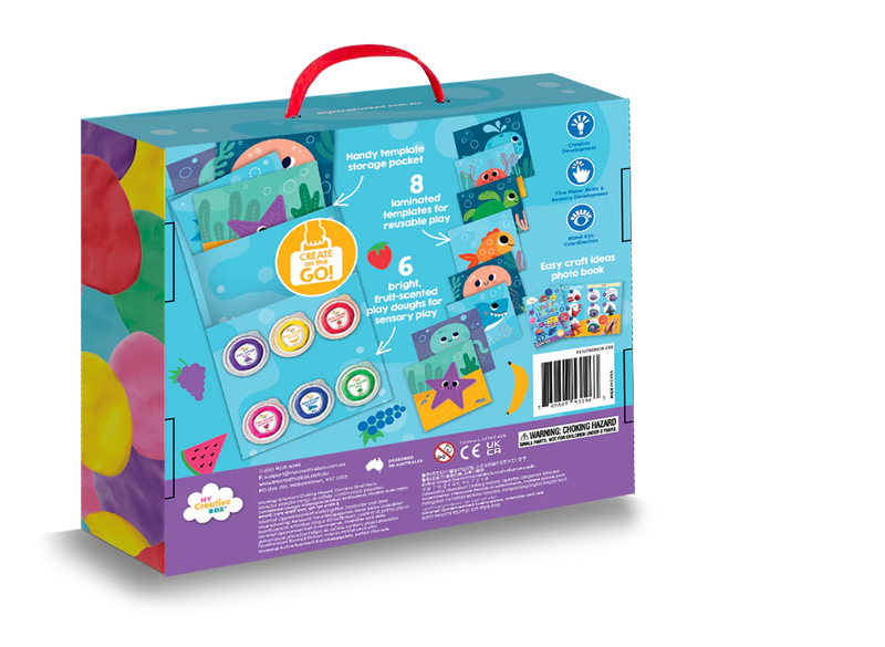 Sea Dough Sensory Craft Box