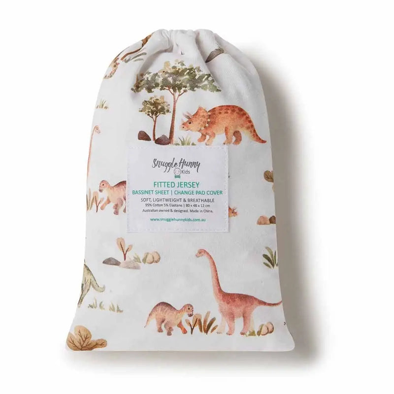 Dino Organic Bassint Sheet / Change Pad