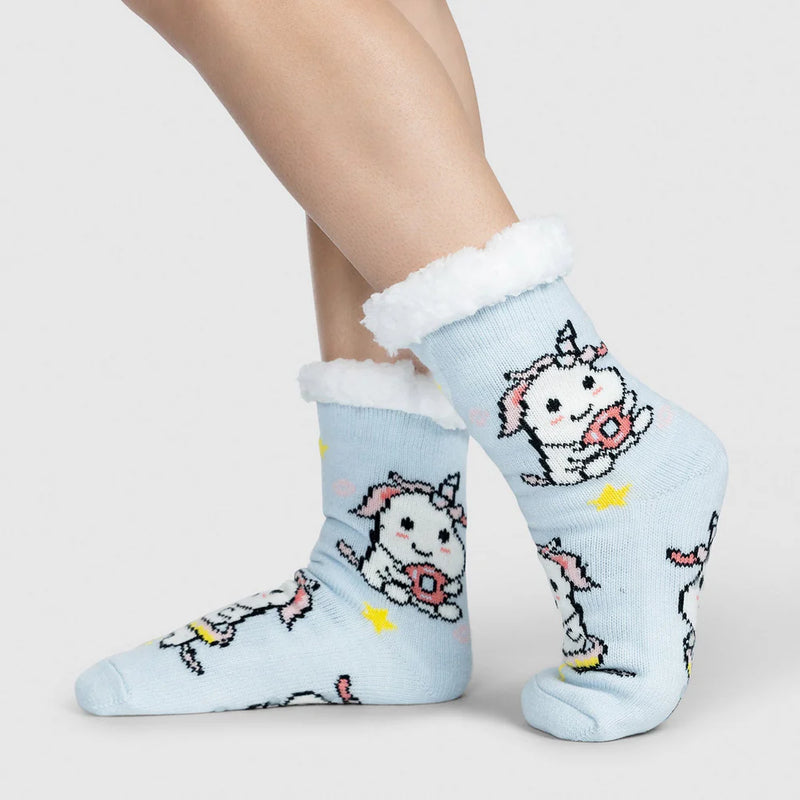 Oodie- Original Sherpa Unicorn Socks