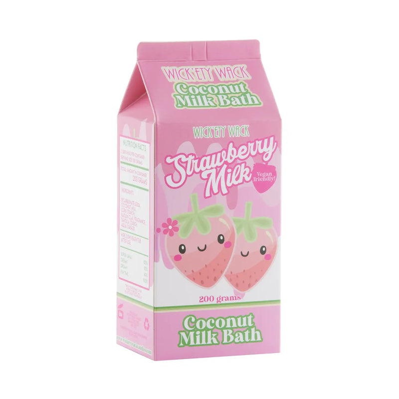 Coconut Bath Milk- Strawberry Milk