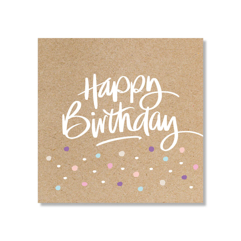 Birthday Confetti Card