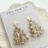 Christmas Tree Dangle Earrings