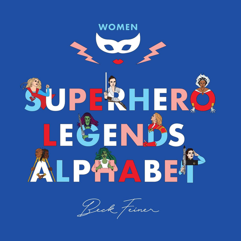 Superhero Legends Alphabet Book - Women