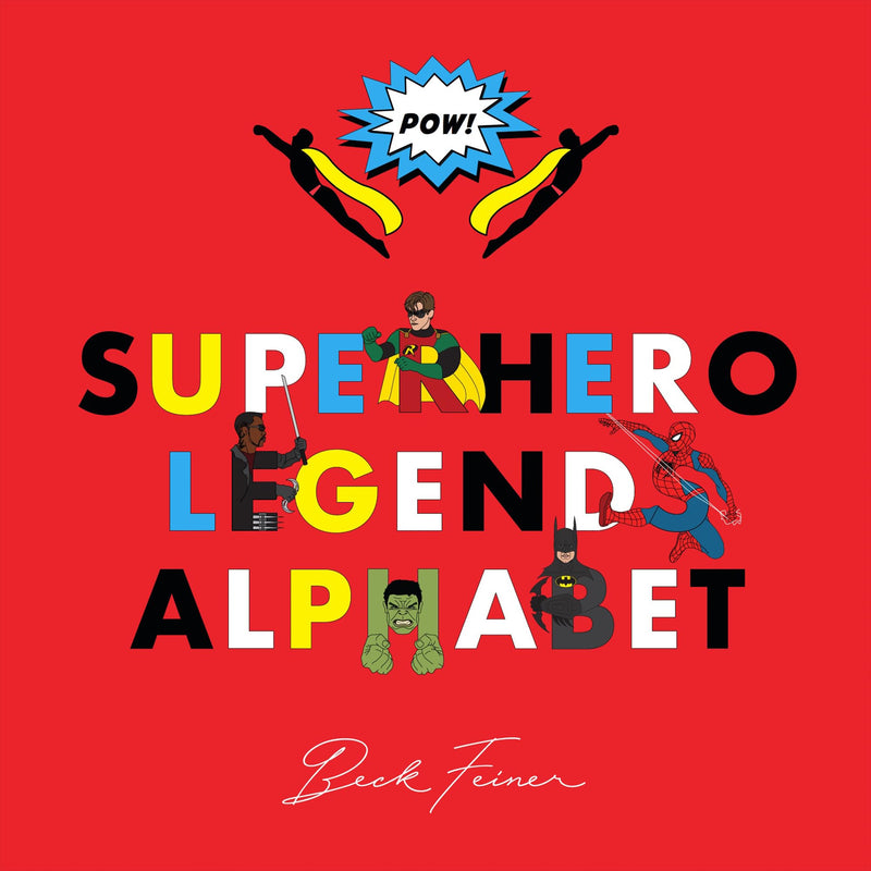 Superhero Legends Alphabet Book - Men