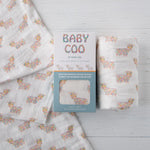 Highland Cow Baby Muslin Swaddle