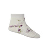 Jacquard Floral Sock - Lauren Floral