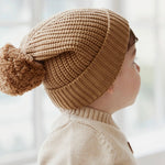 Aurelie Beanie - Caramel Cream