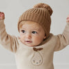 Aurelie Beanie - Caramel Cream