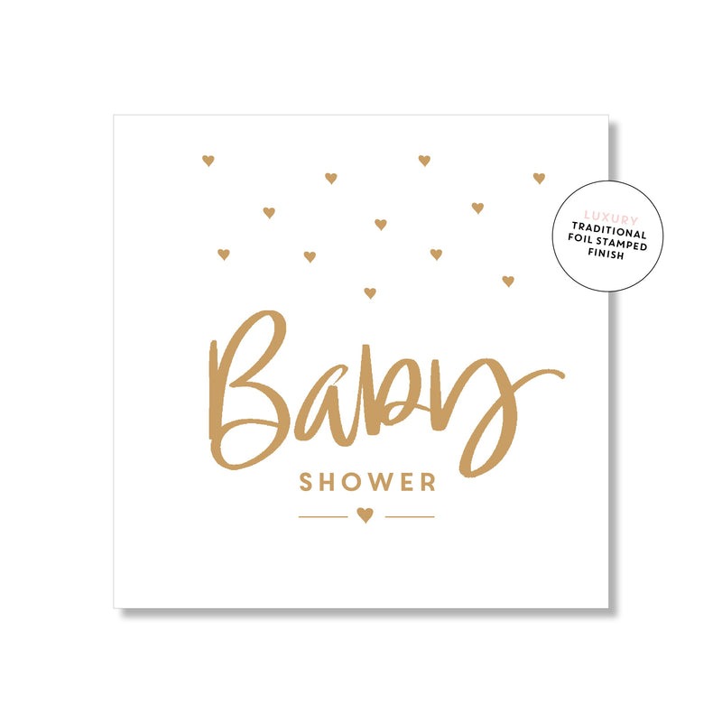 Baby shower - Gold