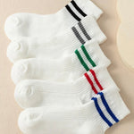 Kids Retro Ankle Crew Socks