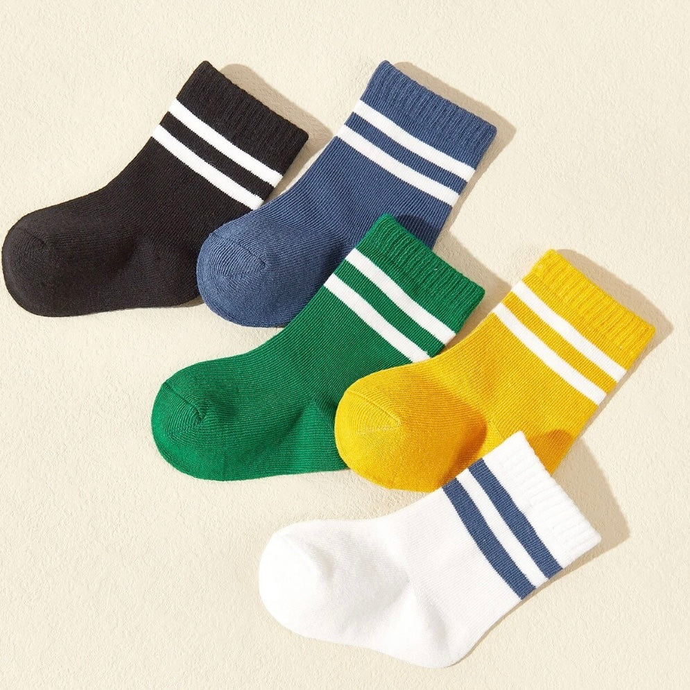 Baby striped Retro Socks