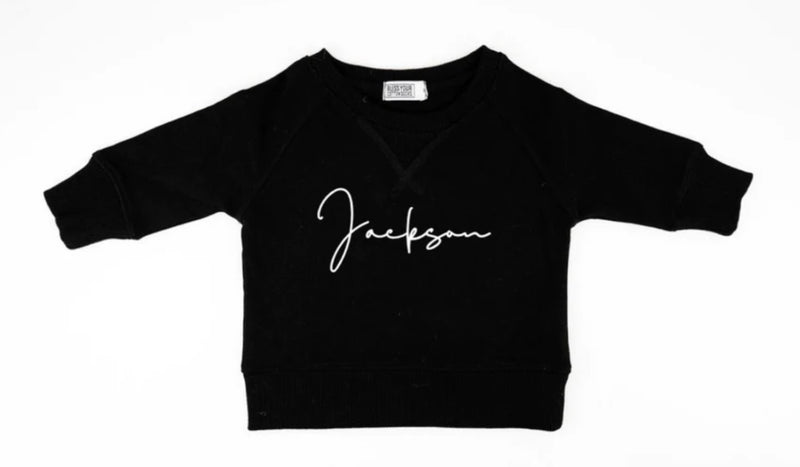 Personalised Sweater - Black