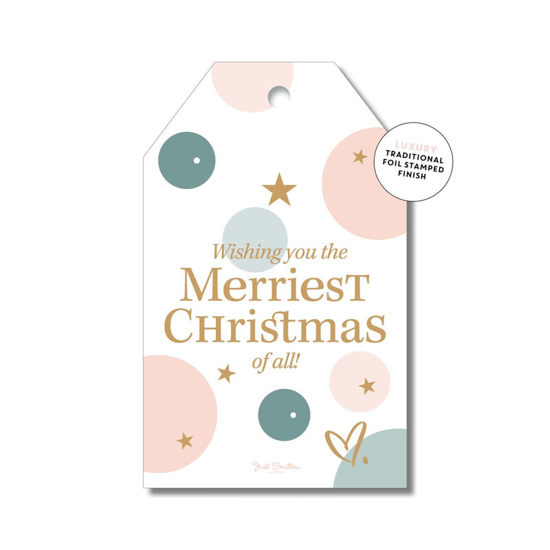 Merriest Christmas Of All - Gift Tag