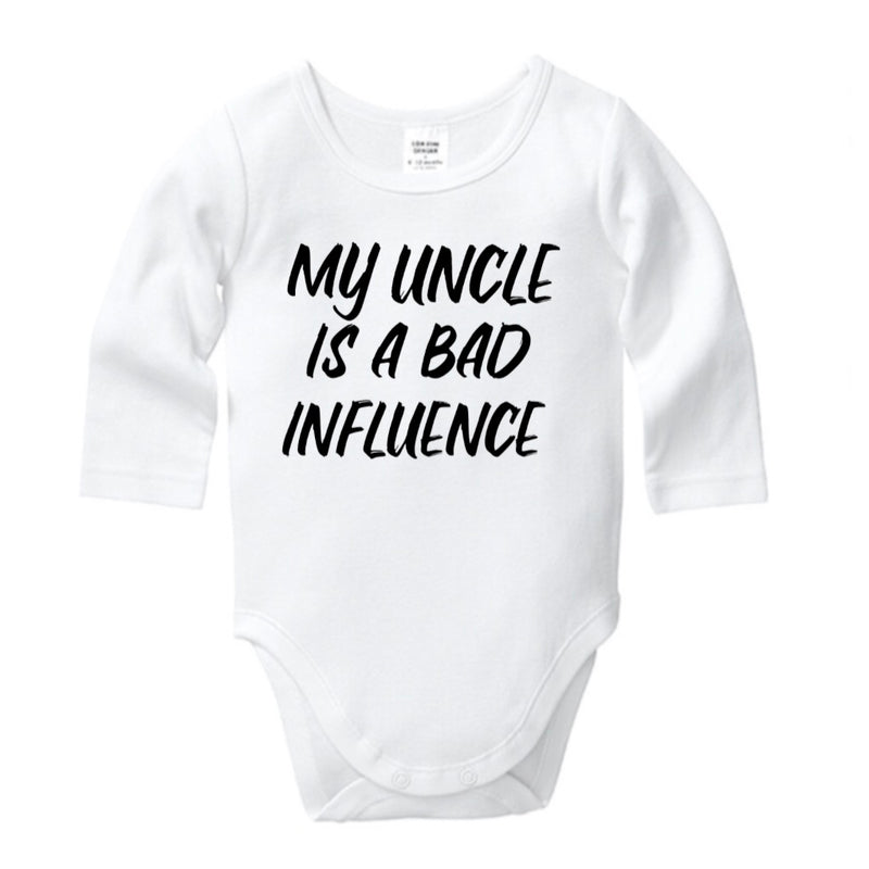 My Uncle is a Bad Influence Onesie