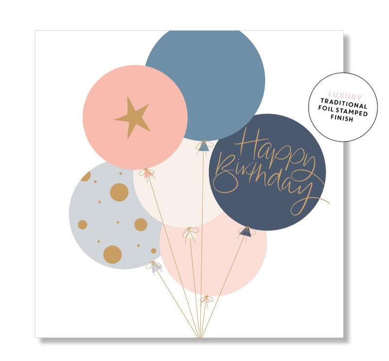 Birthday Balloons Card