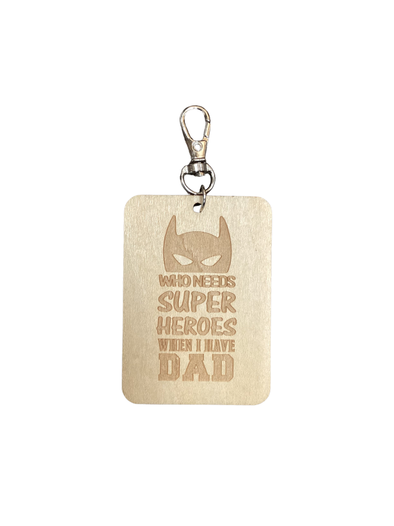 Super Dad Keyring