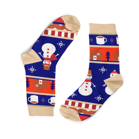 Frozen Snowmen Socks