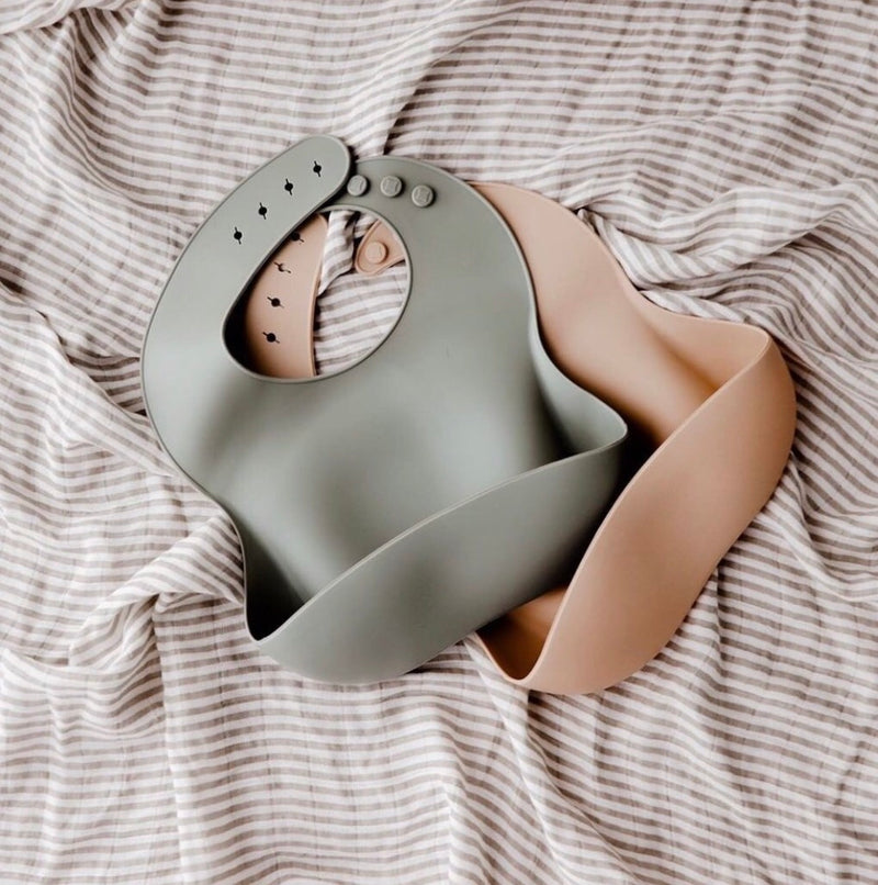 Dove and Dovelet Original Silicone Bibs
