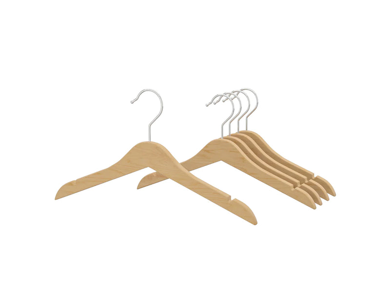 Wooden Children’s Coat hangers 5pk