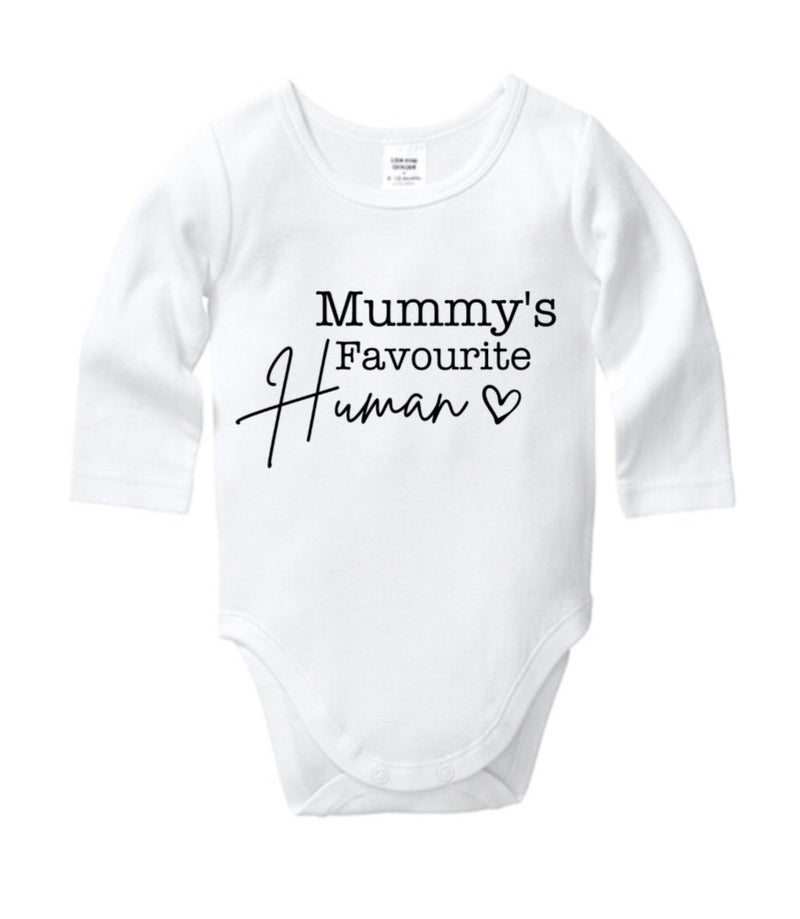 Mummy’s Favourite Human Onesie