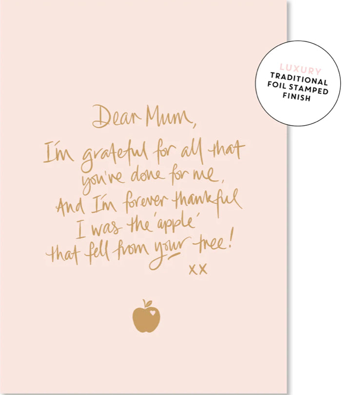 A Letter to Mum Card