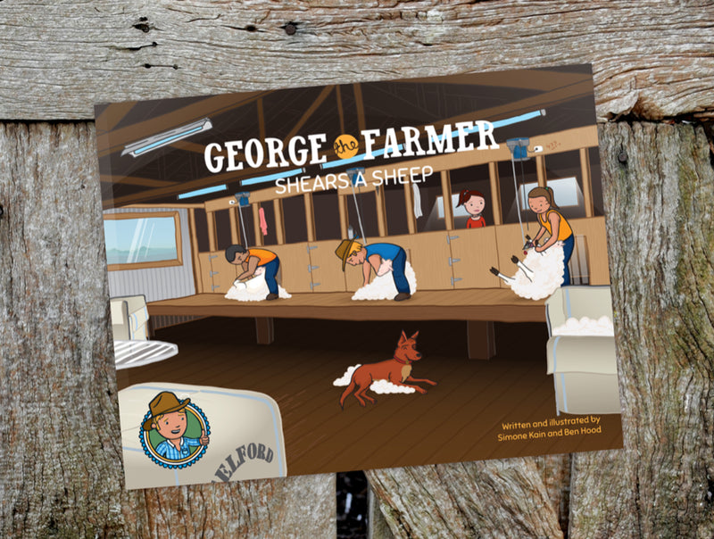 George The Farmer Shears A Sheep Picture Book