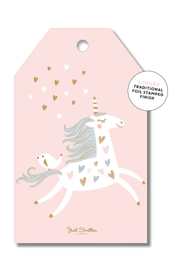 Pinky unicorn Tag