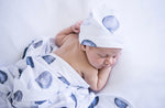 Cloud Chaser Jersey Wrap and Beanie Set