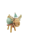 Wooden Quirky Reindeer Standing Decoration