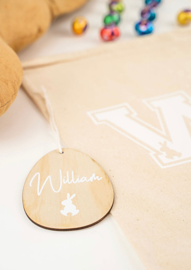 Personalised Wooden Easter Egg