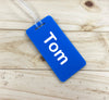 Personalised Rectangle Bag Tag