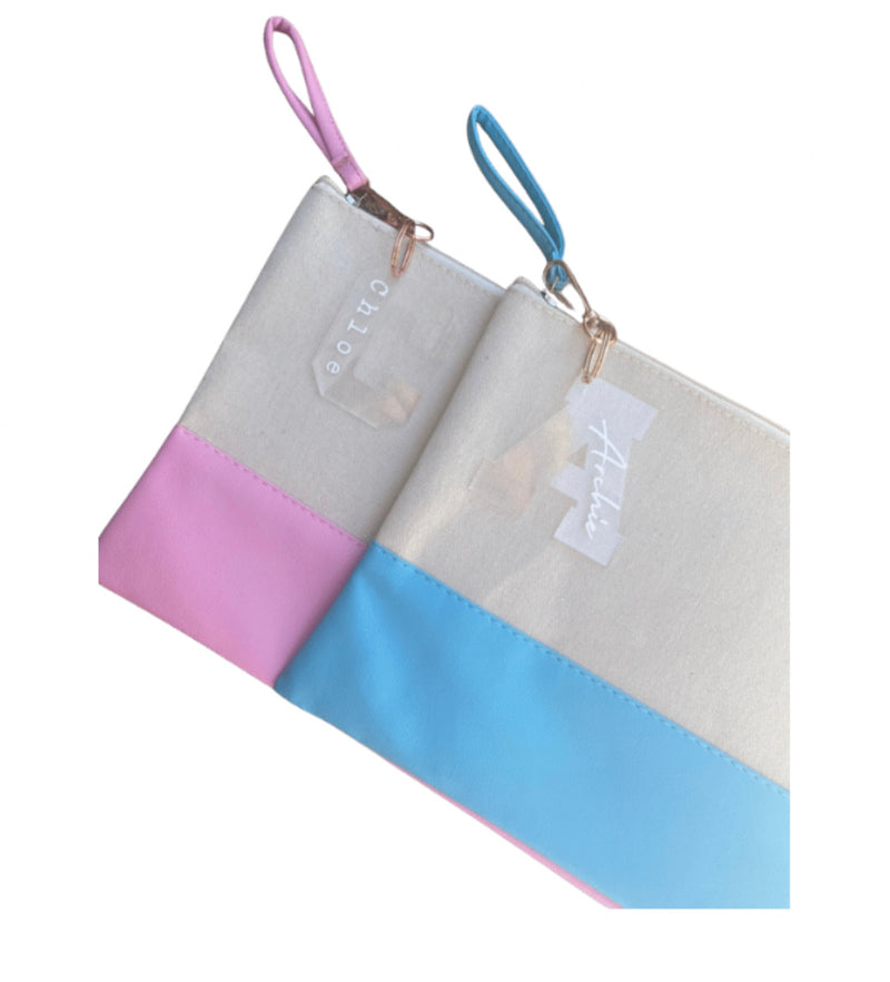 Personalised Acrylic Bag Tag - Plain Font